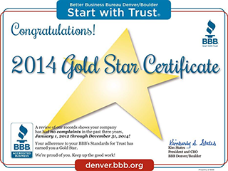 bbb goldstar green plumber boulder